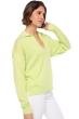 Cashmere & Cotton ladies solene keylime xs